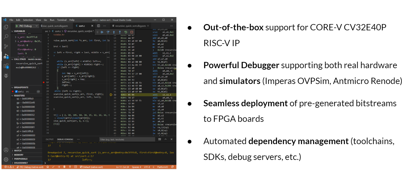 Parties interested in IDE solutions